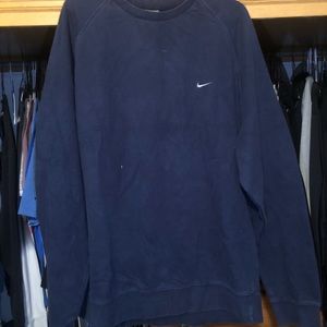 Vintage Black Nike crew neck sweater